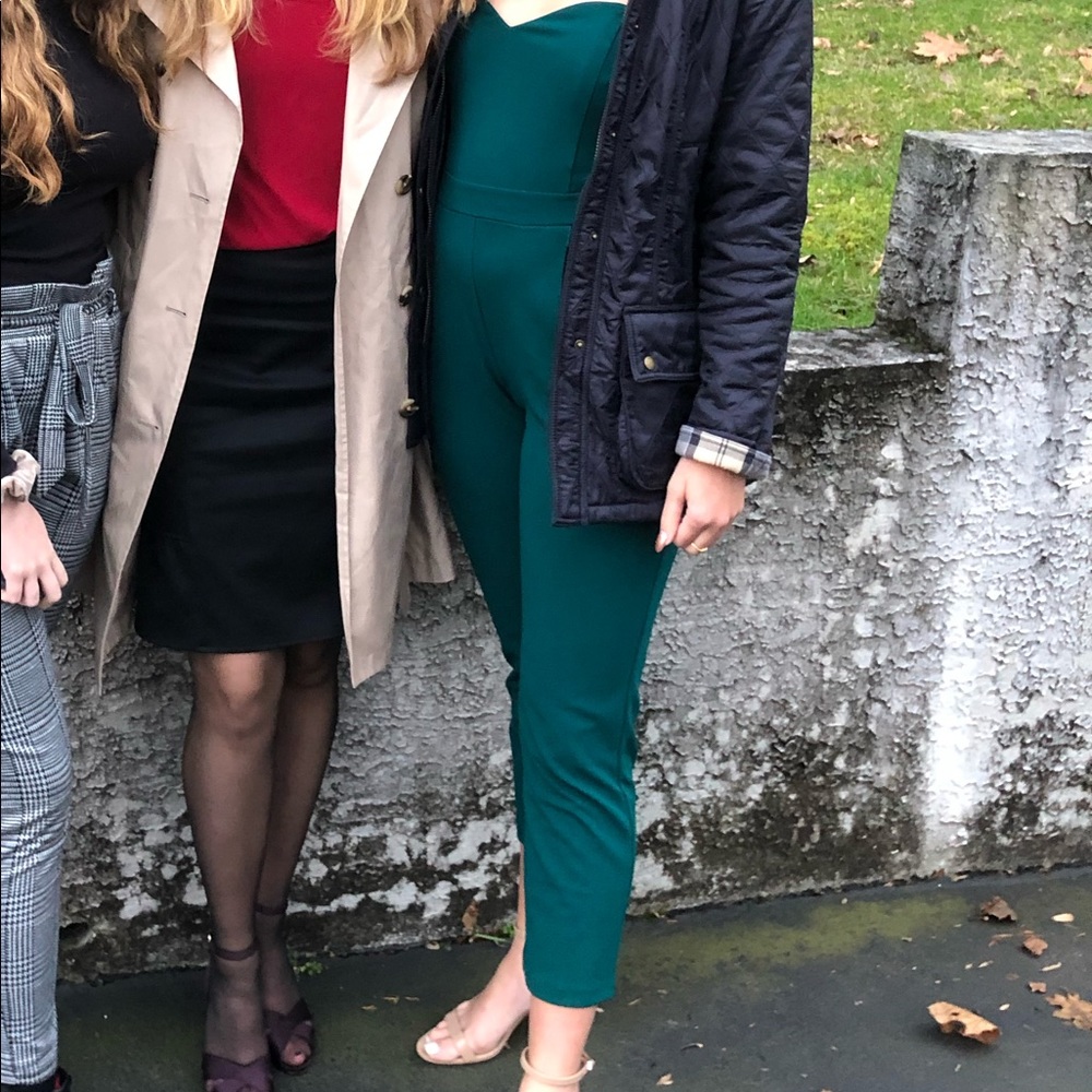 Green express jumpsuit